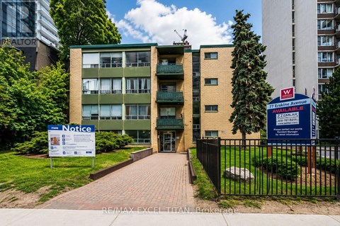 110 - 77 ERSKINE AVENUE Studio Apartment for Rent