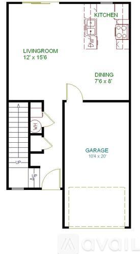 1117 Mark Ave 2 Beds Townhouse for Rent - Photo gallery 2