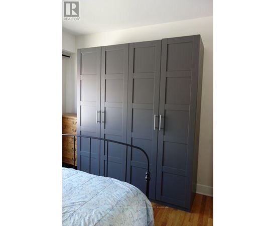 Closet with a key hole in the middle.