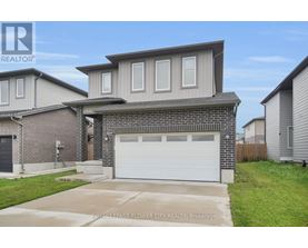 A two-story house with a garage is for sale in Brokerage.
