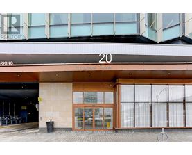 The entrance to a building with a glass door and a sign that reads "20 Richardson Street."