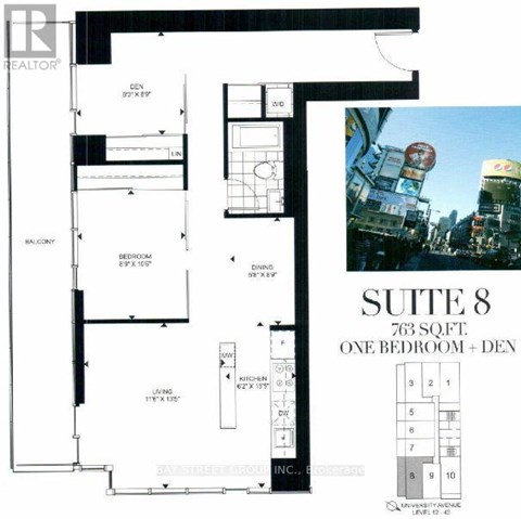 2708 - 426 UNIVERSITY AVENUE 2 Beds Apartment for Rent