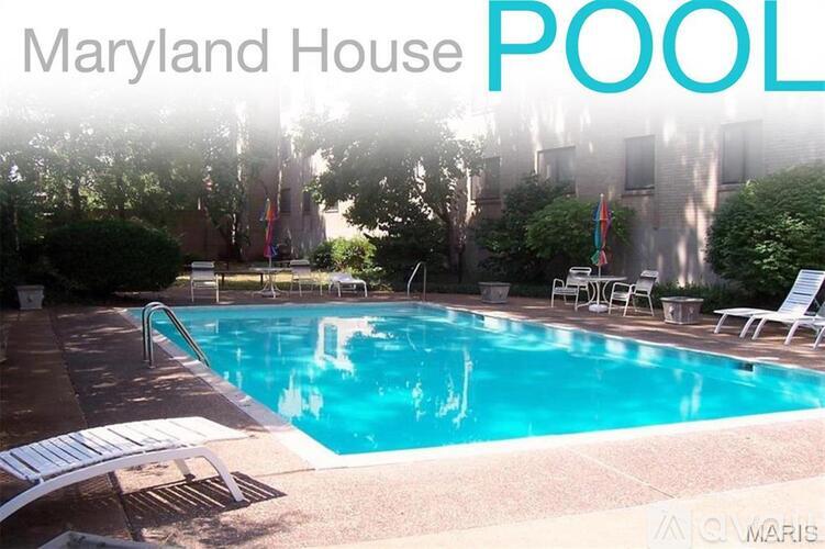 A pool at the Maryland House.