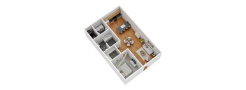 1 Bedroom, 1 Bathroom