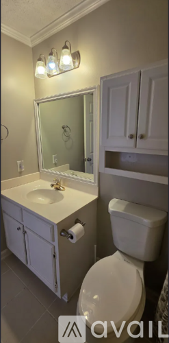 A white toilet sits next to a sink in a bathroom.