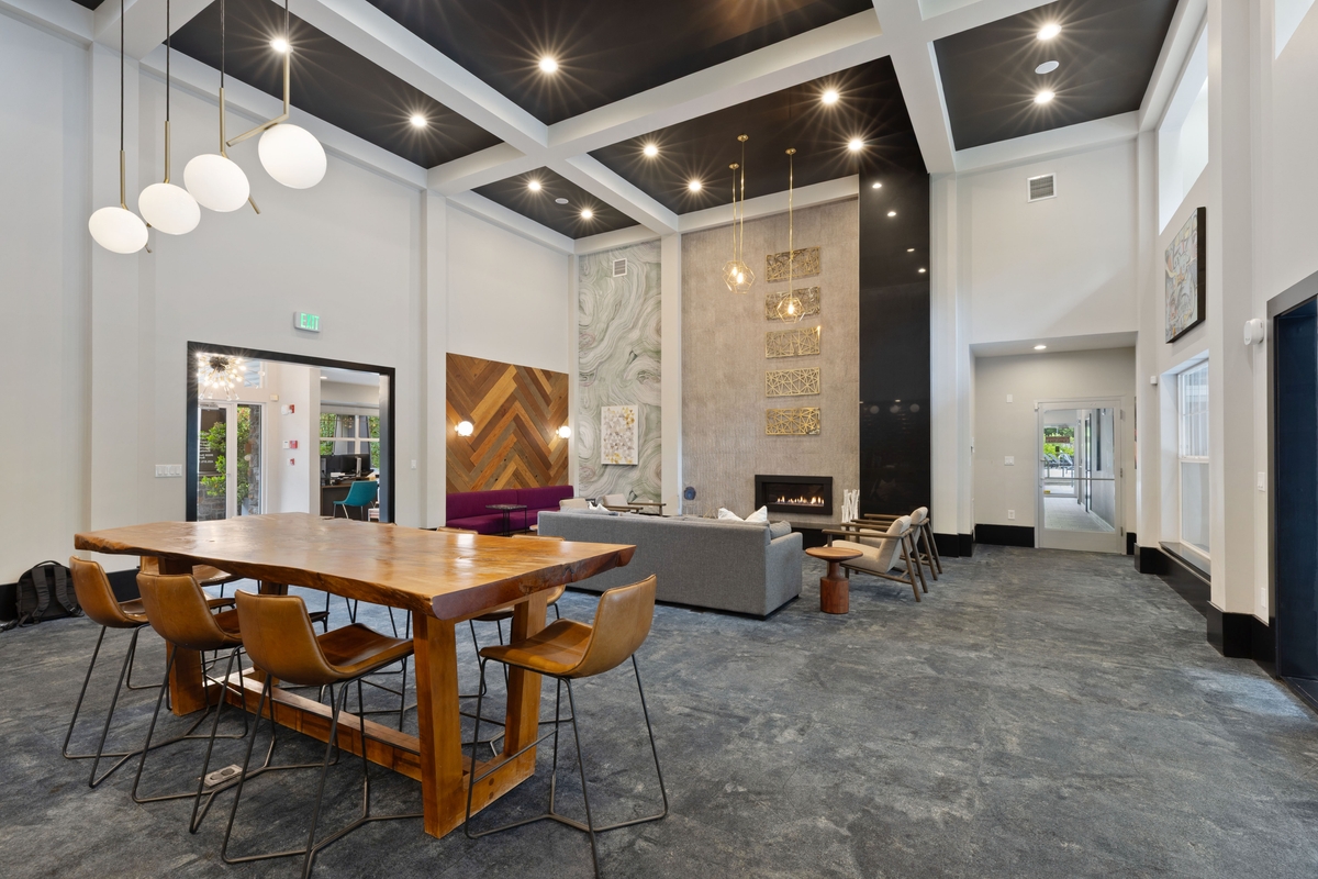 Resident Lounge Seating Area at Windsor North Creek, 20225 Bothell Everett Highway, Bothell, WA