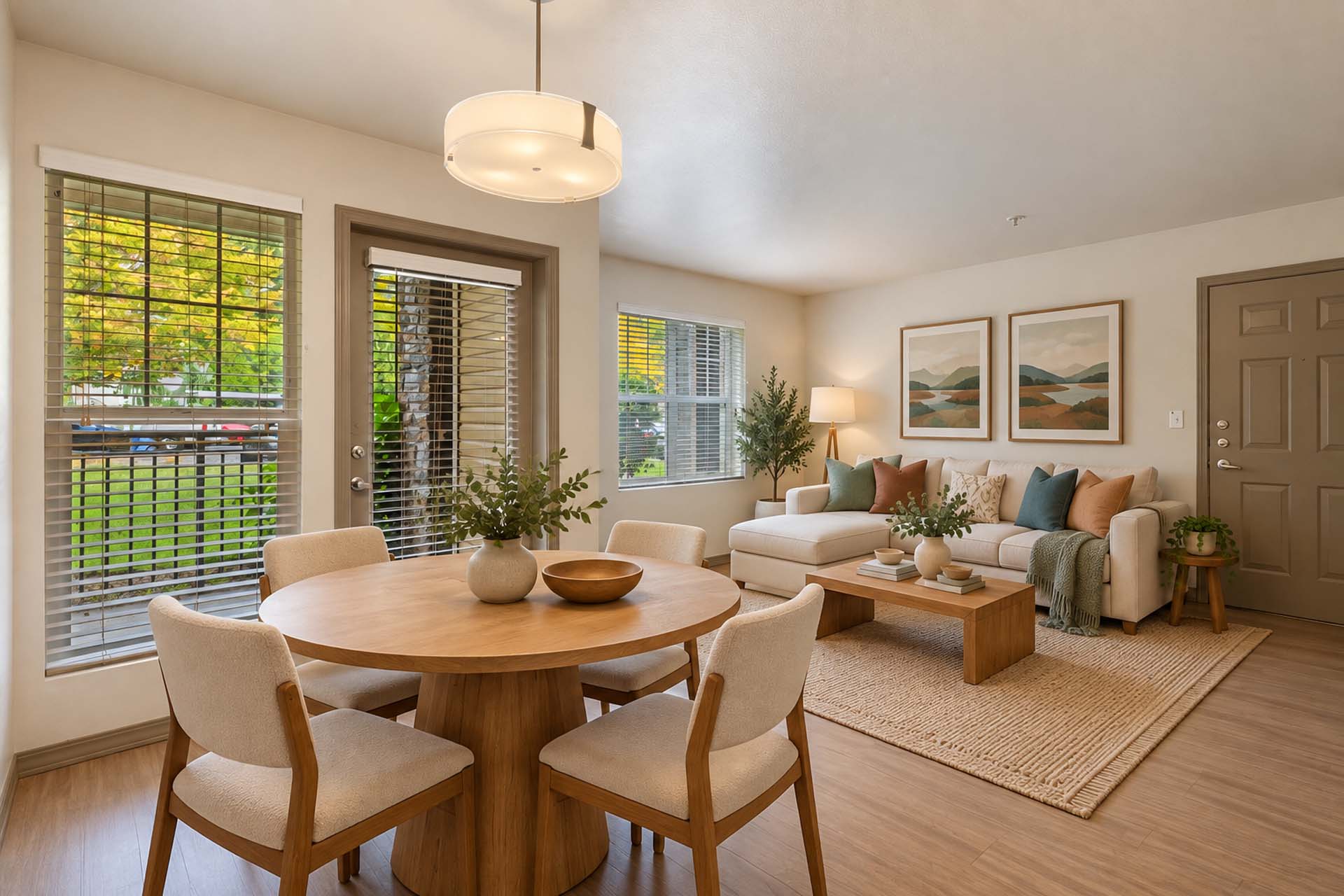 Living Room at Windsor North Creek, 20225 Bothell Everett Highway, Bothell, WA