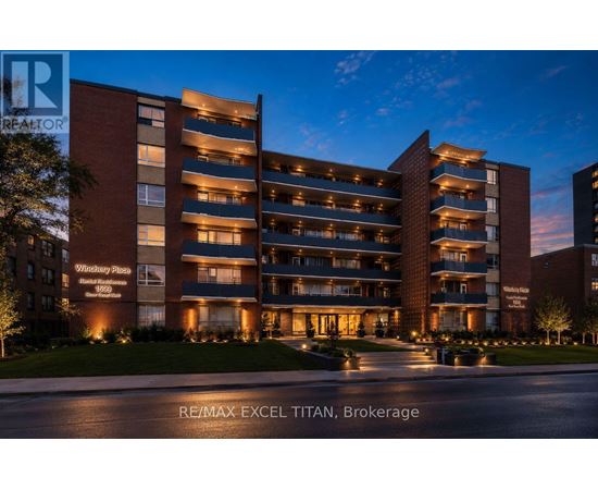 A large, well-lit apartment complex named RE/MAX EXCEL TITAN in Brokerage.