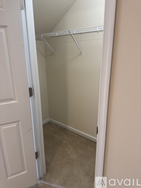 A white door with a white frame and a white interior.