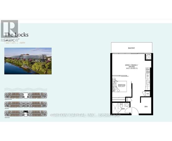 A real estate advertisement for Triton Capital Inc. in Brokerage.