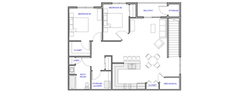 2 Bed Small