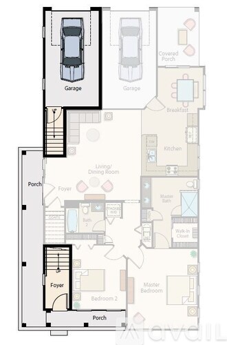 1402 Farringdon Way 4 Beds Townhouse for Rent - Photo gallery 5