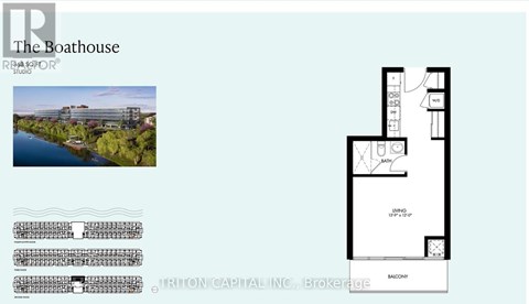237 - 350 PRINCE CHARLES DRIVE S Studio Apartment for Rent