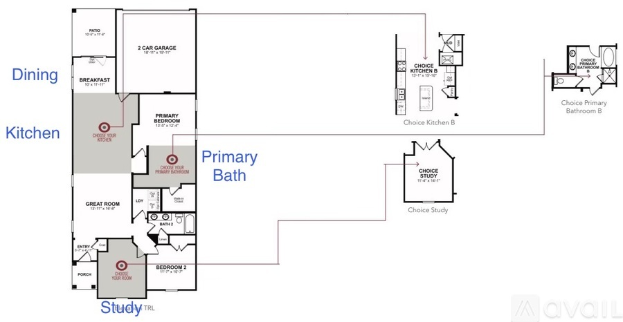3619 Hoggett Ford Road 2 Beds Single Family Home for Rent - Photo gallery 3