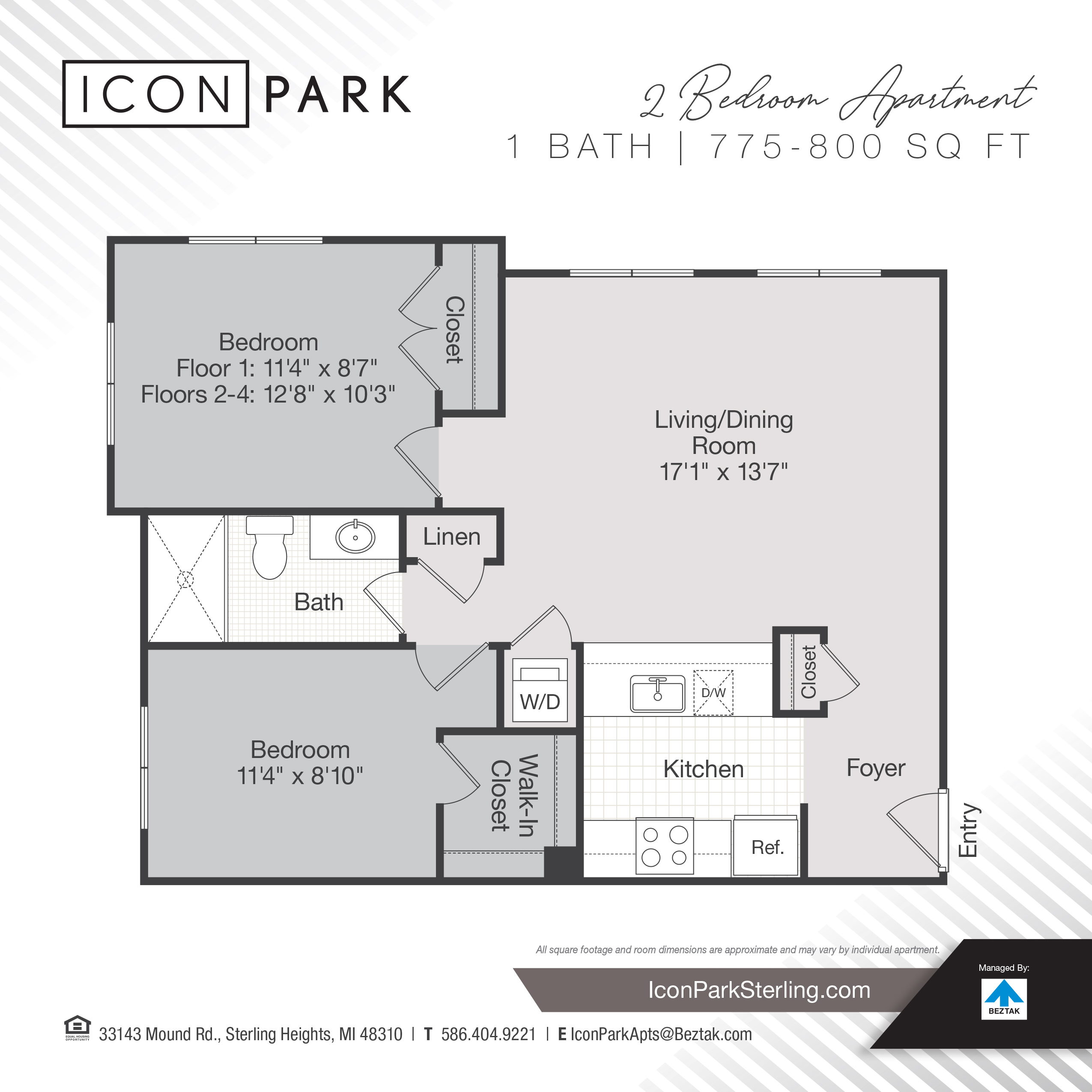 2 Bedroom Apartment