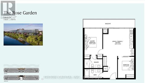 112 - 350 PRINCE CHARLES DRIVE S 2 Beds Apartment for Rent