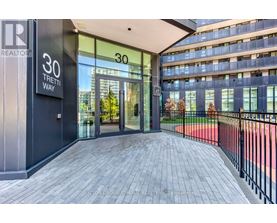 The entrance to a building with the number 30 on it.