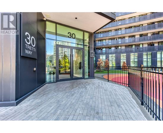 The entrance to a building with the number 30 on it.