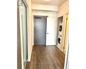 A laundry room with a washer and dryer.
