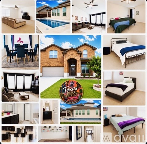 A collage of various bedroom and living room interiors.