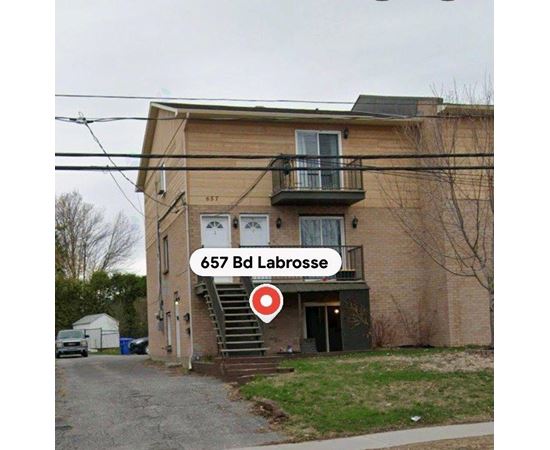 657 Boul. Labrosse, #2 2 Beds Apartment, Home for Rent - Photo gallery 1