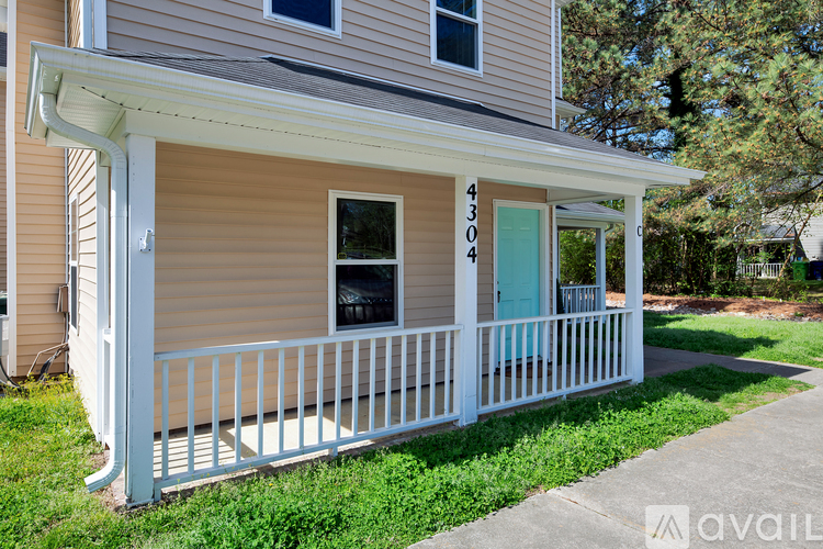 A house with the number 4304 on the front door.