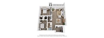 B1 | 2 Bed | 1 Bath | Classic