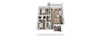 B1 | 2 Bed | 1 Bath | Premium