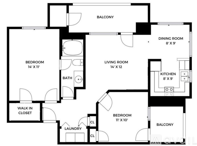 4561 Strutfield Lane 2 Beds Condo for Rent - Photo gallery 2