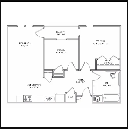 2 Bedroom