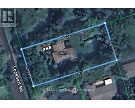 A map shows a property with a blue line border and a label "RE/MAX Jazz INC. Brokerage".