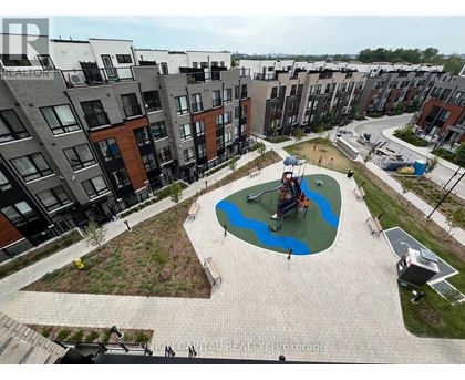 A playground area in a residential complex.