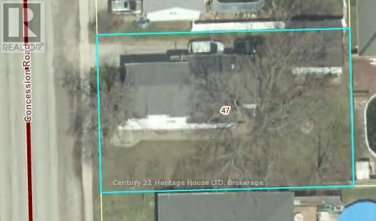 A satellite image shows a building with a label "Century 21 Heritage House LTD, Brokerage".