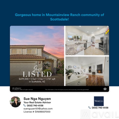 13635 N 103Rd Way 3 Beds Apartment for Rent