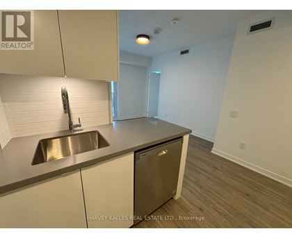 A kitchen with a sink and a dishwasher.