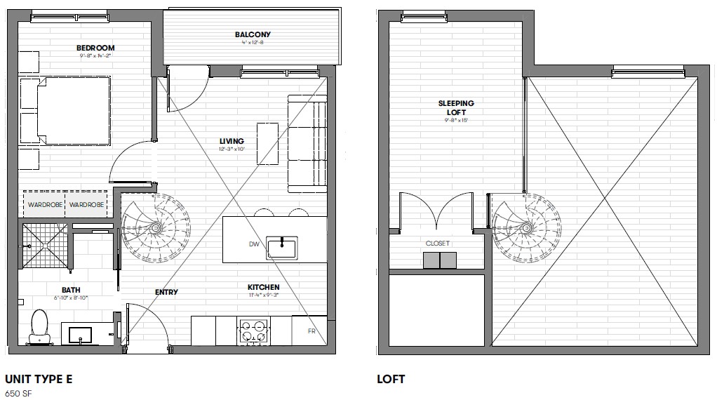 Plan E loft