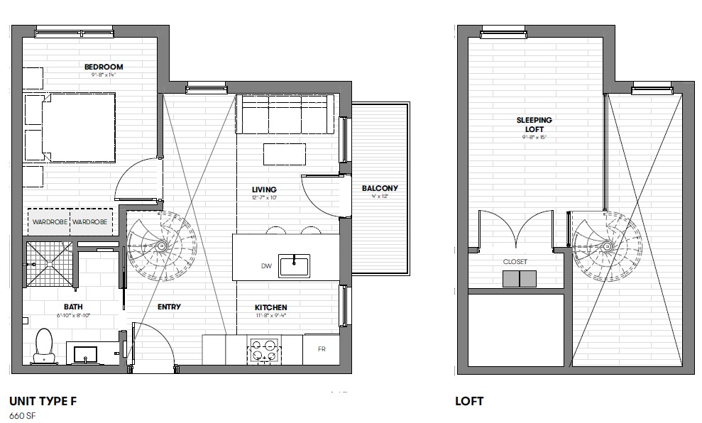 Plan F loft
