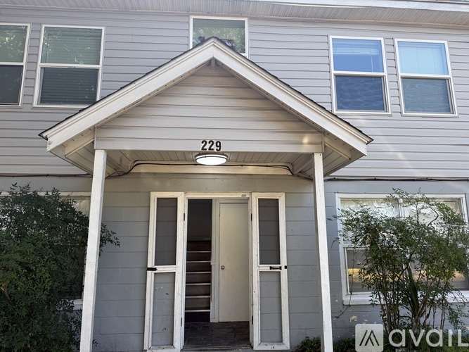 A house with the number 229 on the front porch.