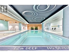 A swimming pool with the depth indicated as 1.2m.