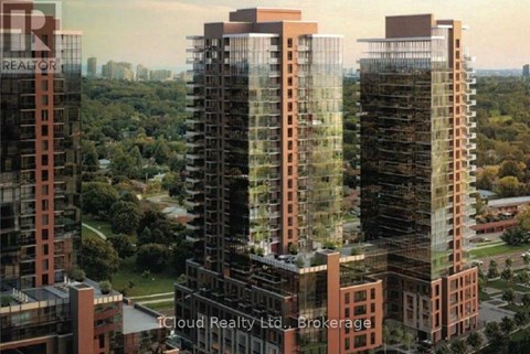 A real estate company is advertising a building project.