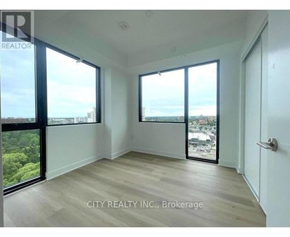 A brokerage listing image of a room with a view.