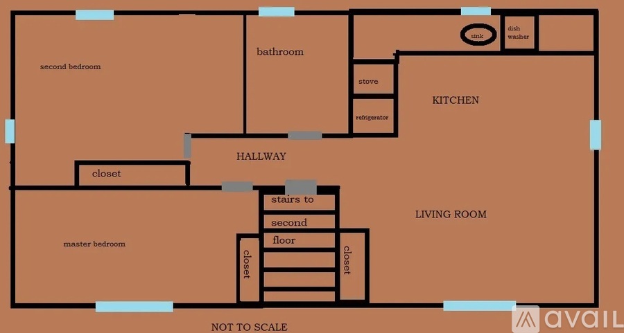14 North Woodside Avenue 2 Beds Apartment for Rent - Photo gallery 2