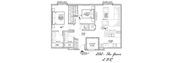 2Br, 2Ba, Juliet Balcony