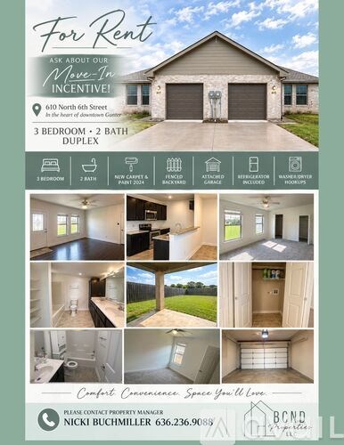 608 & 610 North 6Th Street 3 Beds Apartment for Rent