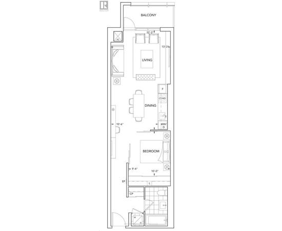 425 - 38 CAMERON STREET 1 Apartment, Condo, Home for Rent - Photo gallery 3