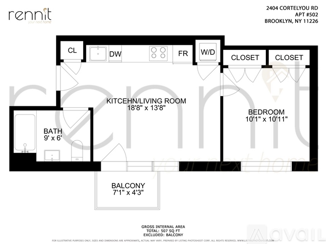 2404 Cortelyou Rd 1 Apartment for Rent - Photo gallery 5