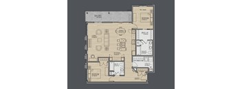 Unit A1 - 2 beds 2 baths