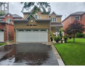 A house with a garage and a sign that says "All The Love".