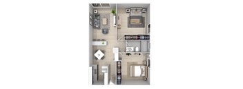 Two Beds, One Bath