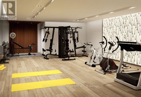 A well-equipped gym with various exercise machines and equipment.